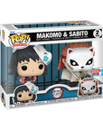 POP! Animation: Demon Slayer - Makomo & Sabito 2-Pack (Summer Convention 2023 Exclusive)