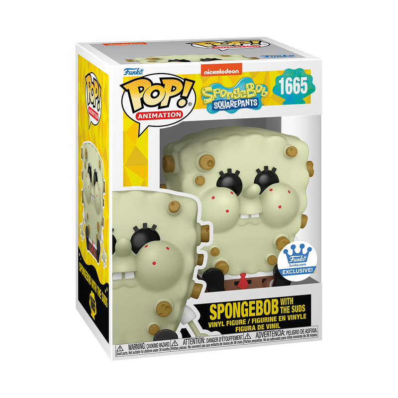 PRE-ORDER POP! Animation: SpongeBob - SpongeBob with the Suds (Funko Shop Exclusive)