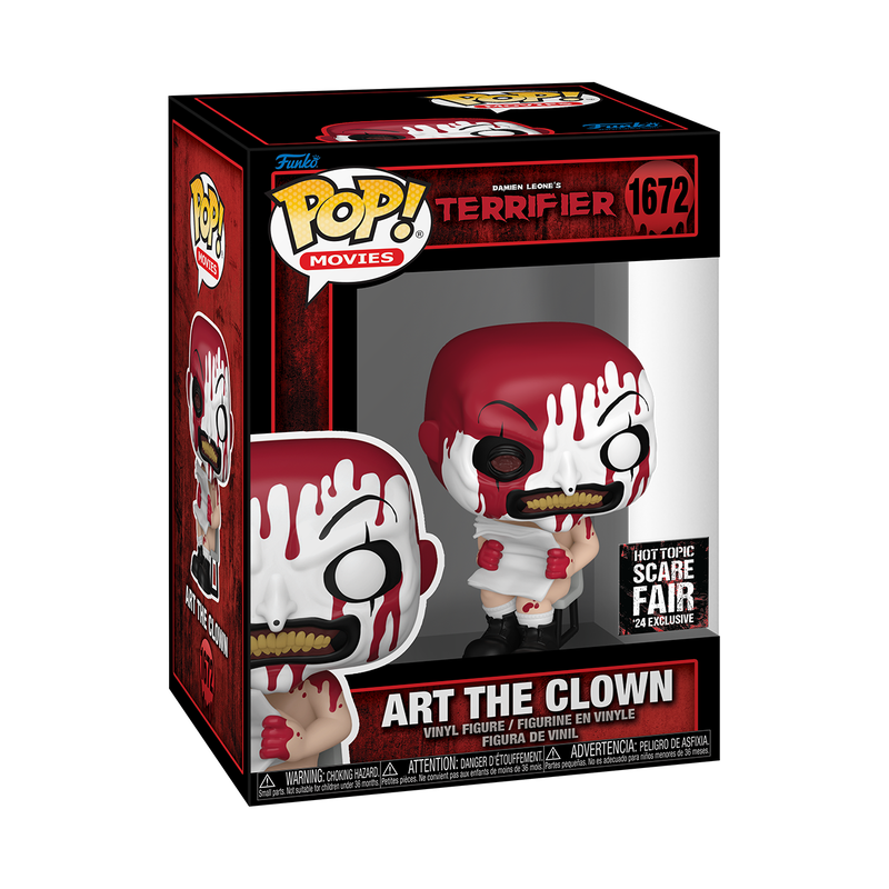 POP! Movies: Terrifier - Art The Clown (Seated) Hot Topic