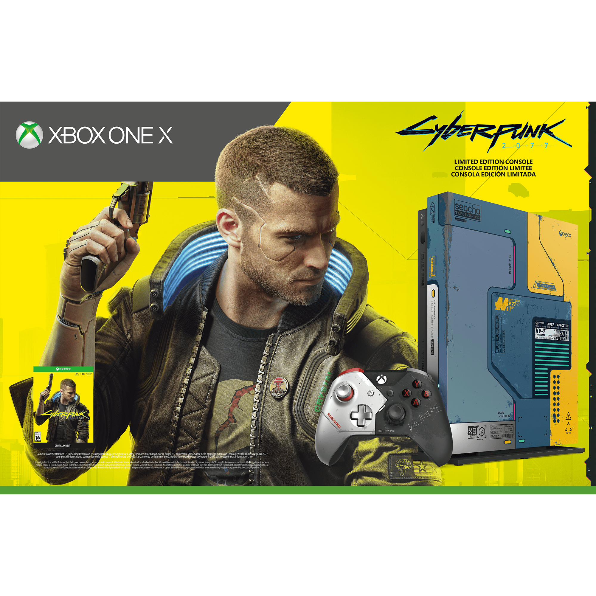 XBOX One X - Cyberpunk 2077 Limited Edition Console 1TB