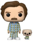 POP! Movies: Anchorman: The Legend of Ron Burgundy - Ron with Baxter (SDCC Sticker)