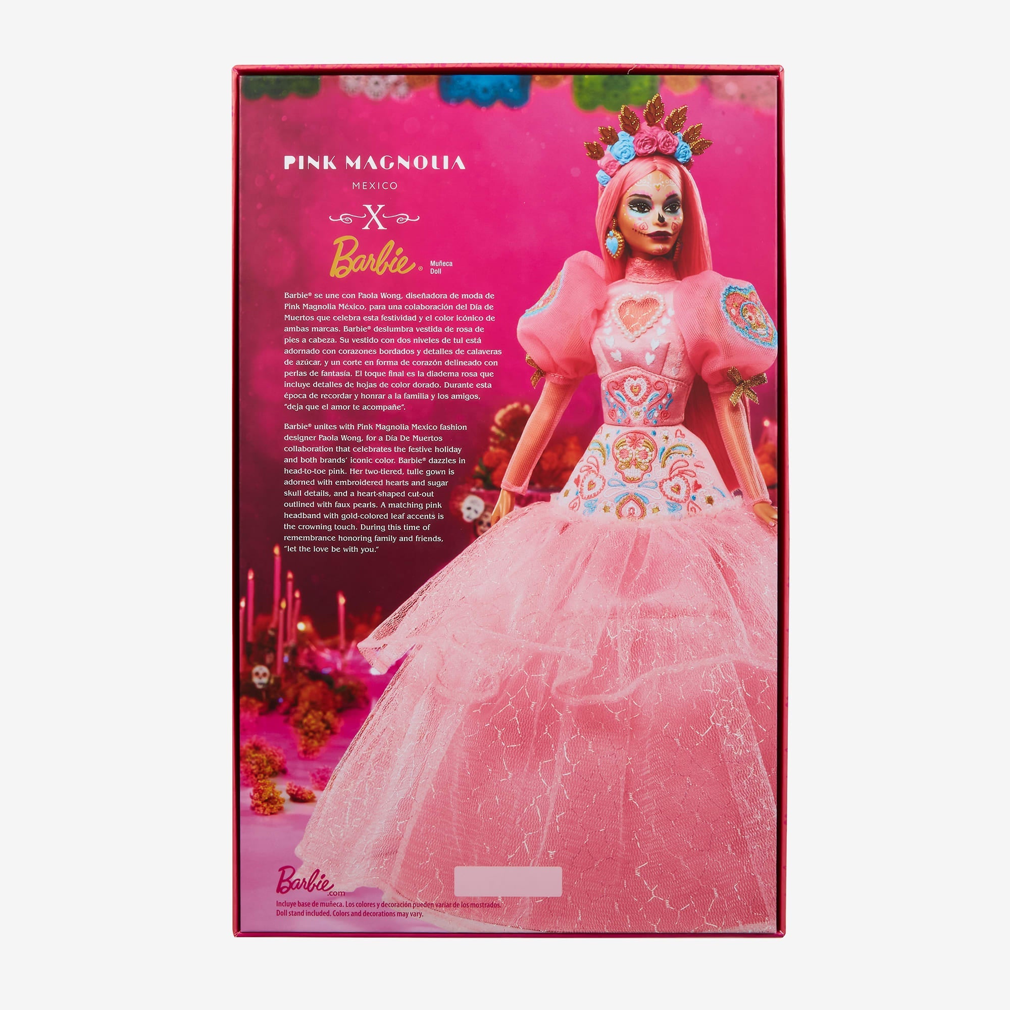 2023 Dia De Muertos Barbie x Pink Magnolia Doll