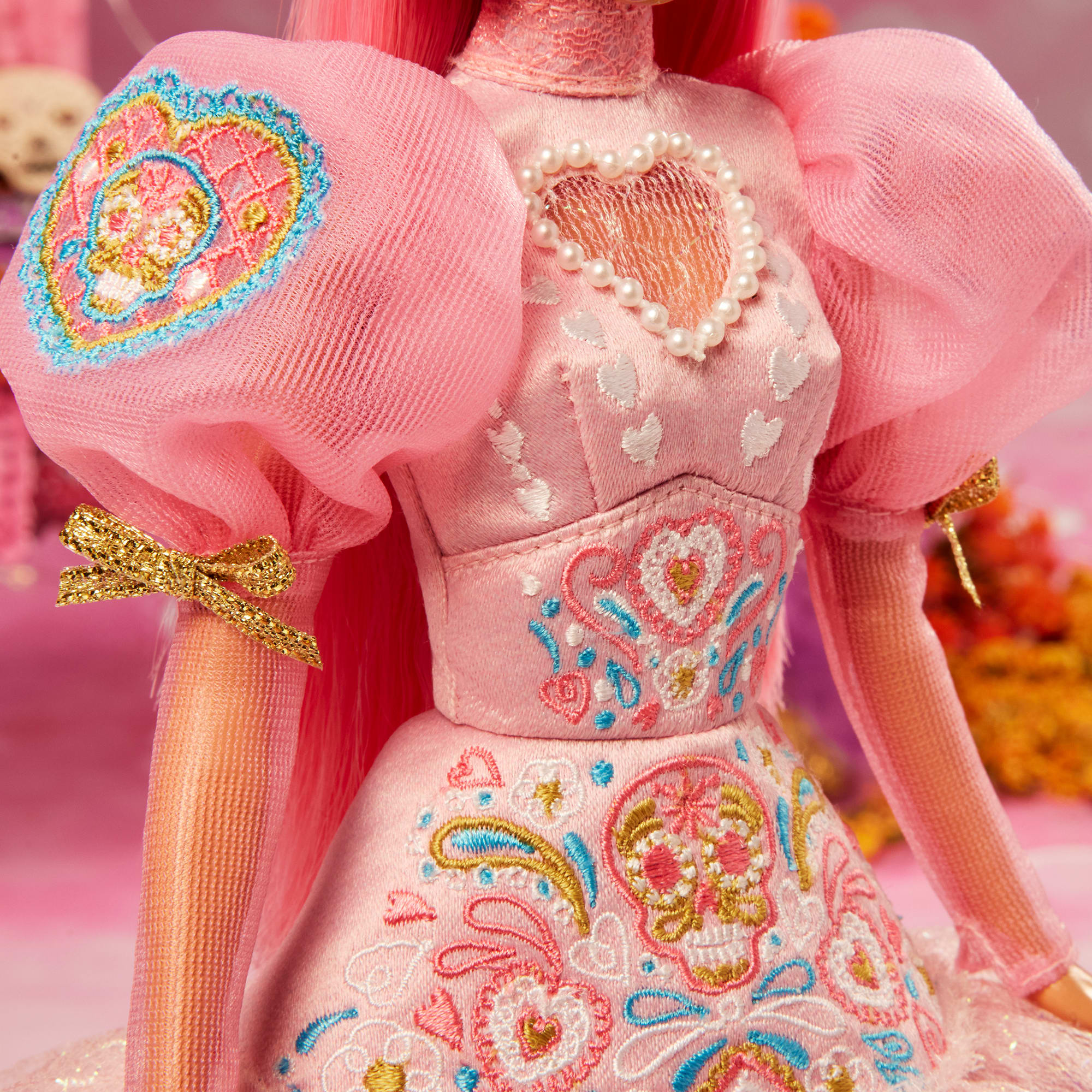2023 Dia De Muertos Barbie x Pink Magnolia Doll
