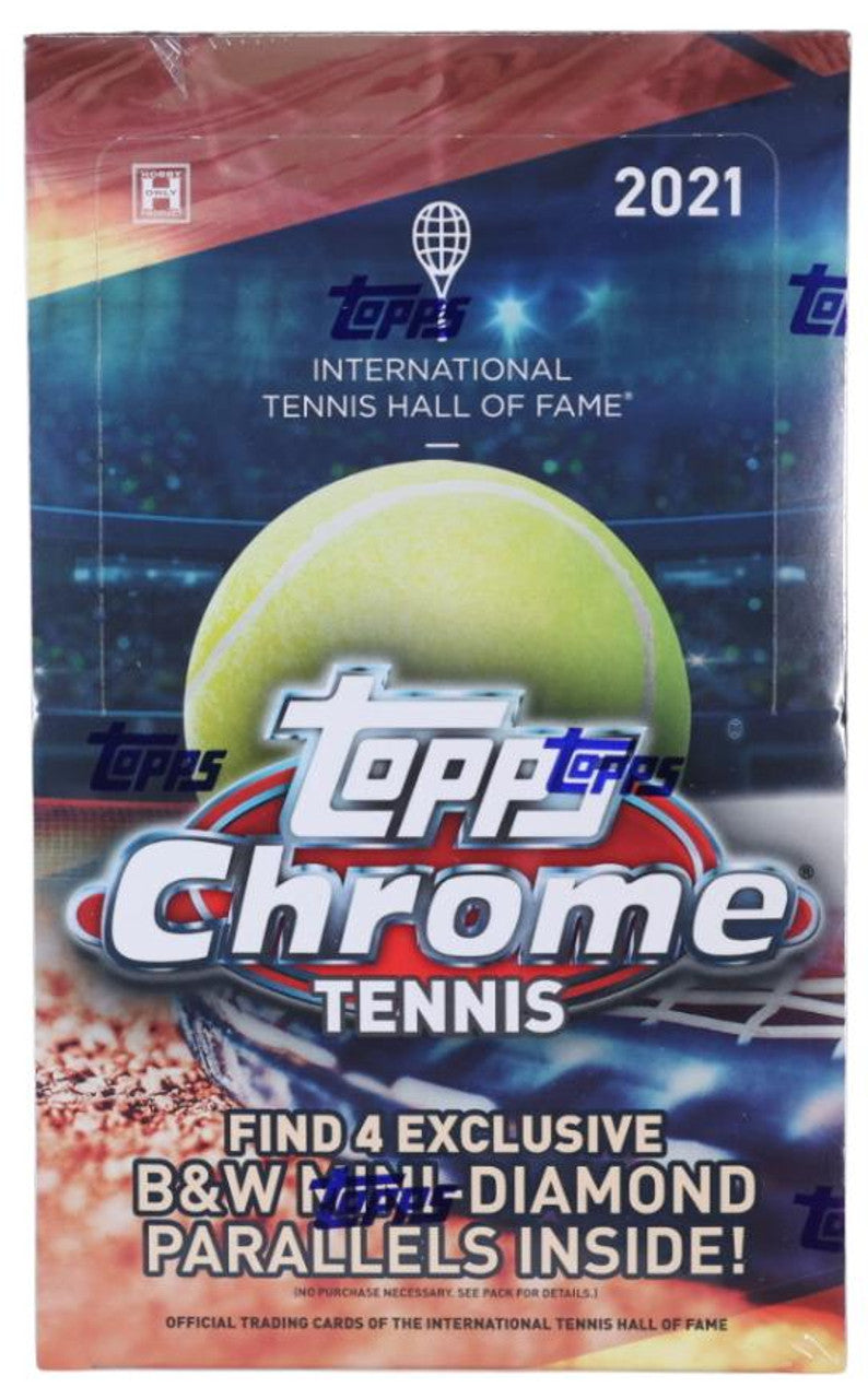 2021 Topps Chrome Tennis LITE (Case of 12)