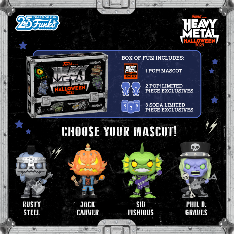 Heavy Metal Halloween Box of Fun 2023 (Random Team)