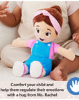 Ms. Rachel 11-Inch Cuddle and Comfort Plush Doll for Ages 6 Months to 3 Years