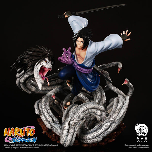 Naruto Shippuden - Ryu Studio - Sasuke Resin Double Statue 1/6 Scale