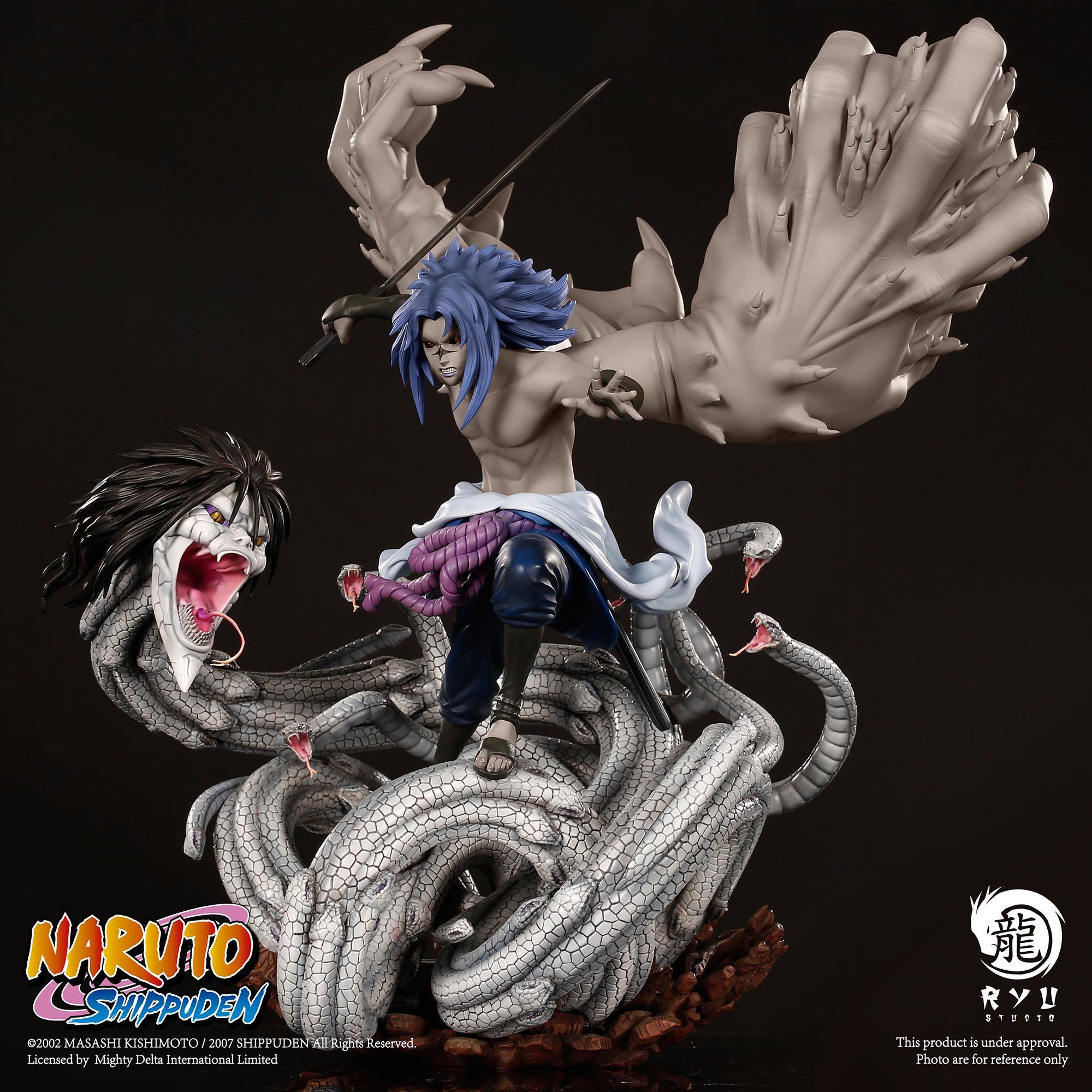 Naruto Shippuden - Ryu Studio - Sasuke Resin Double Statue 1/6 Scale