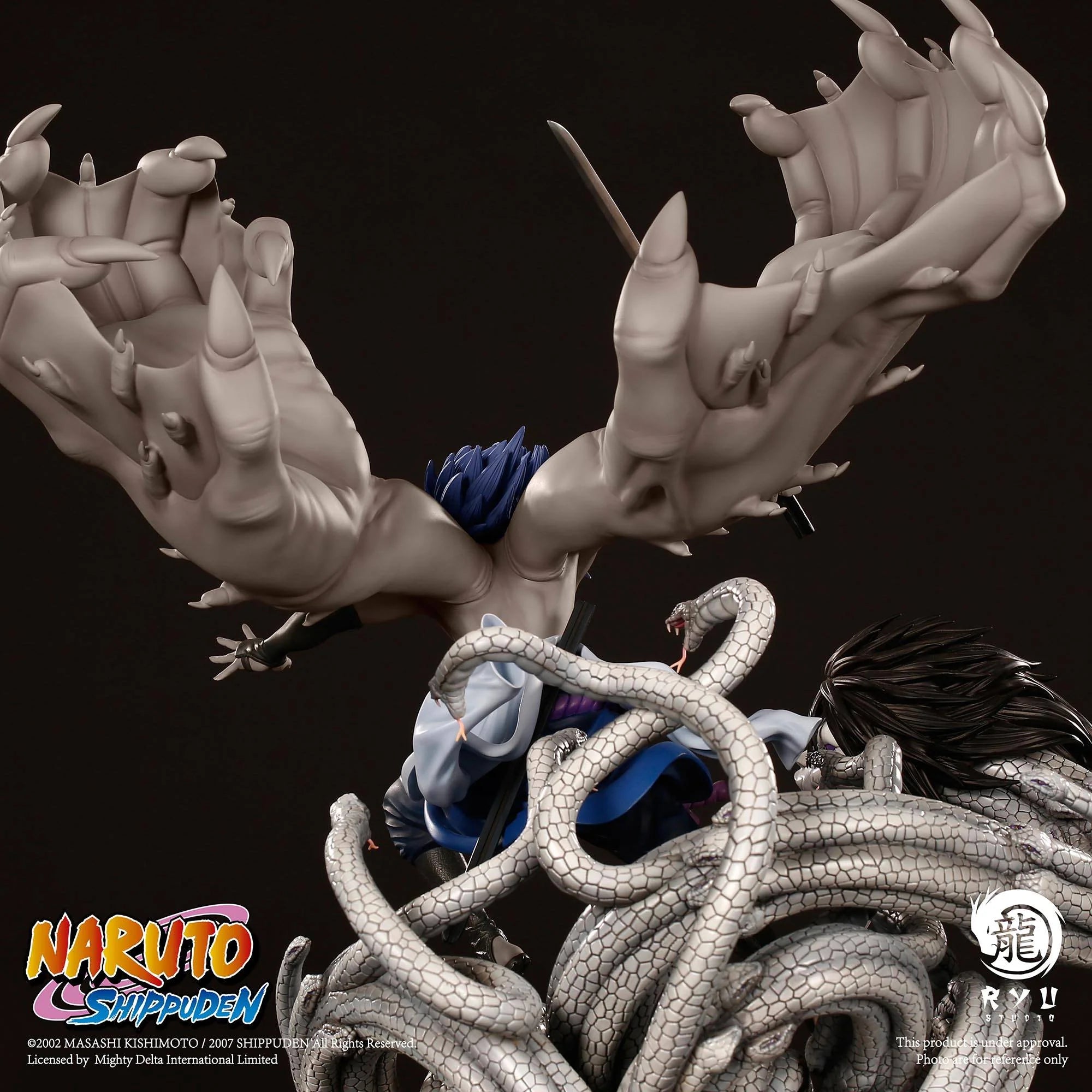 Naruto Shippuden - Ryu Studio - Sasuke Resin Double Statue 1/6 Scale