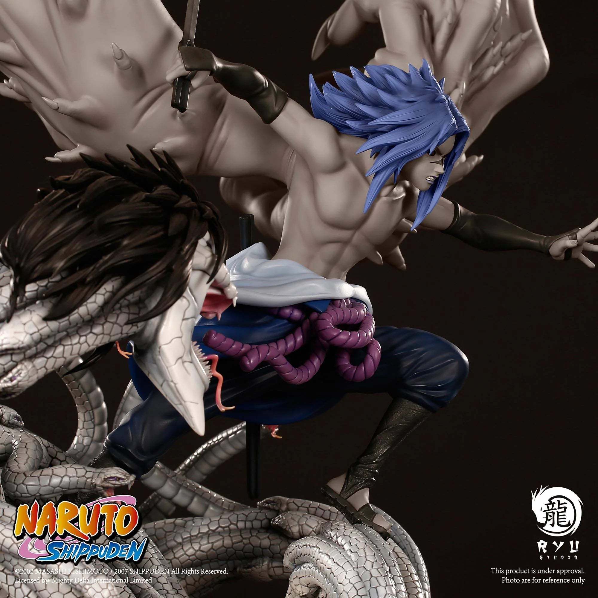 Naruto Shippuden - Ryu Studio - Sasuke Resin Double Statue 1/6 Scale