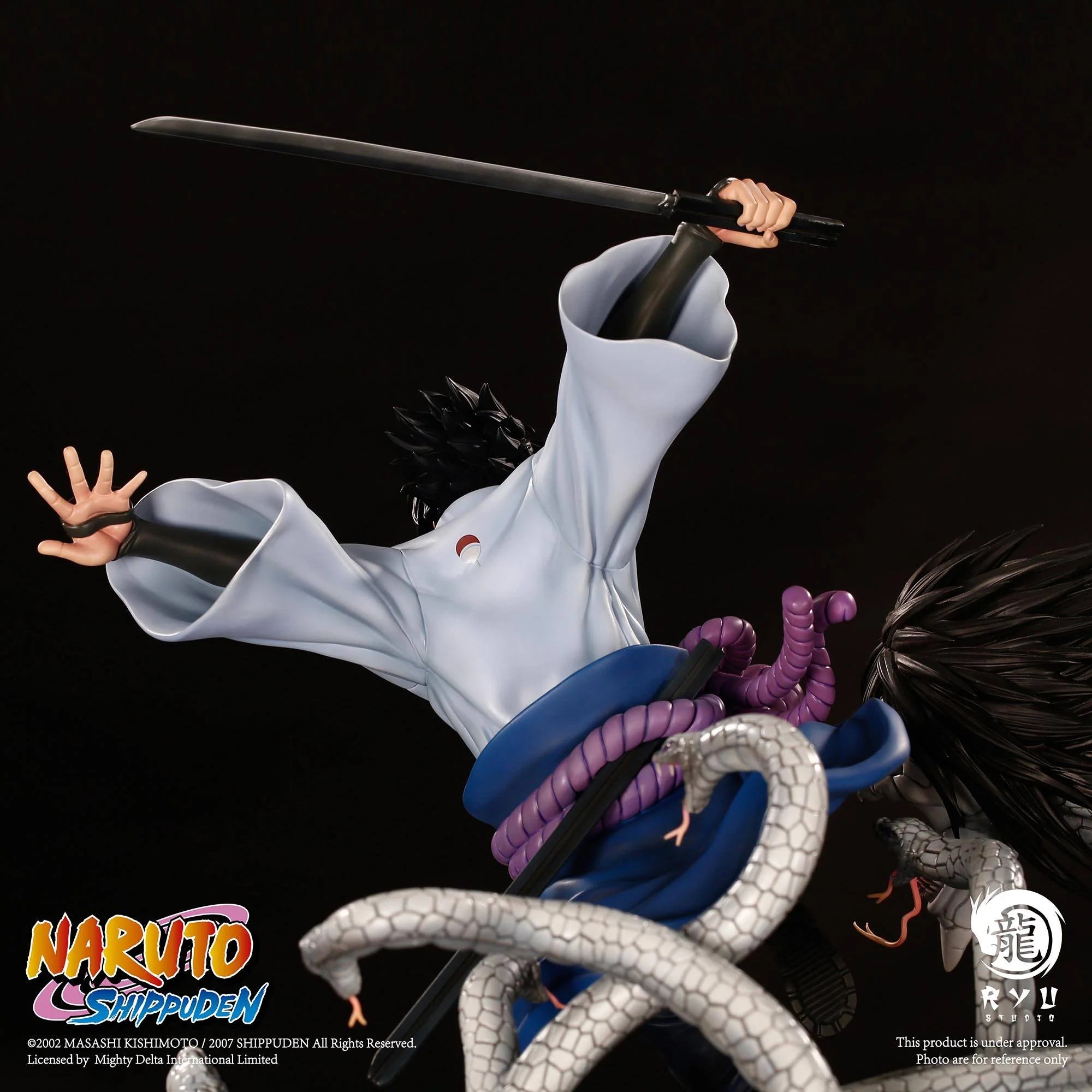 Naruto Shippuden - Ryu Studio - Sasuke Resin Double Statue 1/6 Scale