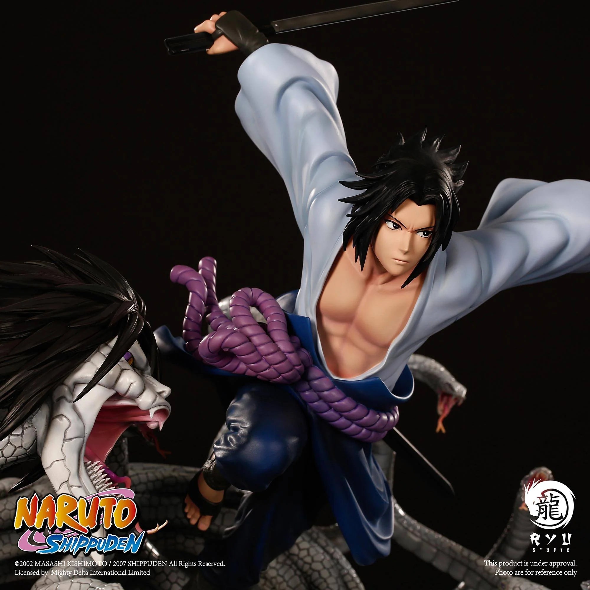 Naruto Shippuden - Ryu Studio - Sasuke Resin Double Statue 1/6 Scale