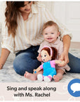 Ms. Rachel Speak & Sing Doll, 16-Inch Tall Interactive Toy with 4 Songs & 16+ Phrases, Toddler Toys for Girls & Boys Ages 6 Months to 3+ Years