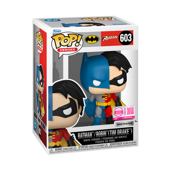 Pop! DC Comics: Batman/Robin (Tim Drake) with Pop! Protector LE 1200 Pcs.