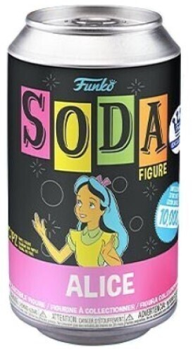 Funko SODA: Disney - Alice (Blacklight) Sealed Can Funko Shop Exclusive