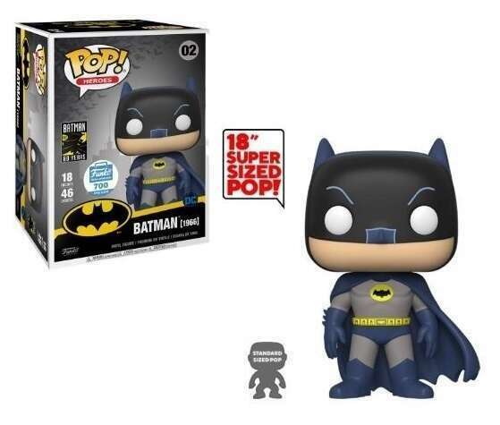 POP! Heroes: Batman - Batman (1966) (18-Inch) Funko Shop Exclusive