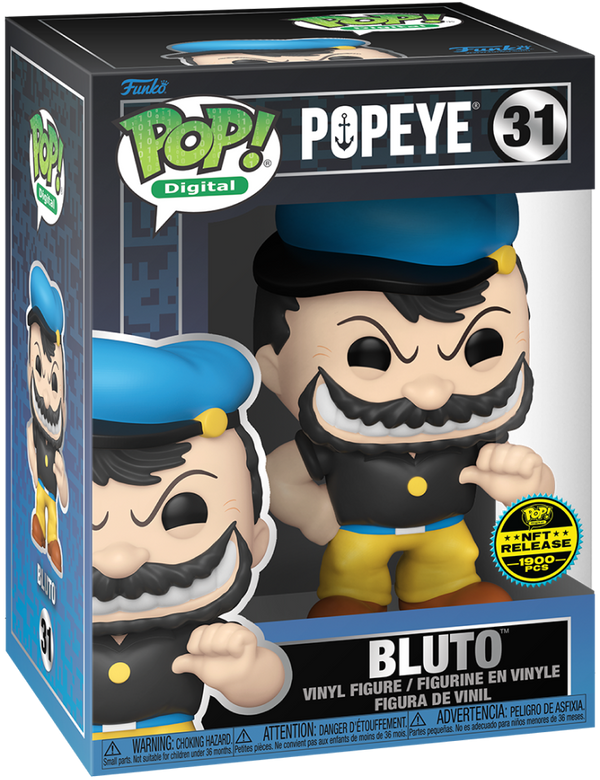 POP! Digital - Animation - Popeye: Bluto 1900 Pcs.