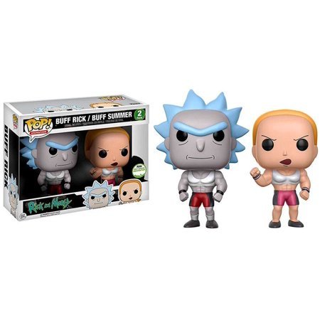 POP! Animation - Buff Rick / Buff Summer (2-Pack) [Spring Convention]