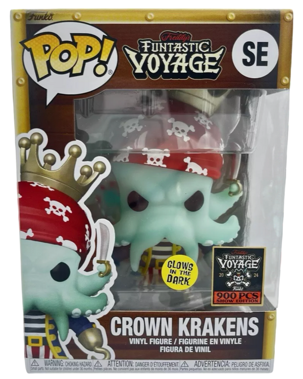POP! Fundays - Crown Krakens (Glow) 900 Pcs. Fundays Exclusive