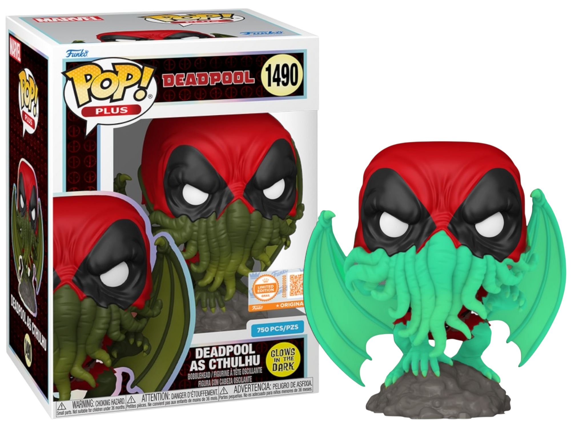 POP! Limited Edition: Deadpool as Cthulhu 750 Pcs.