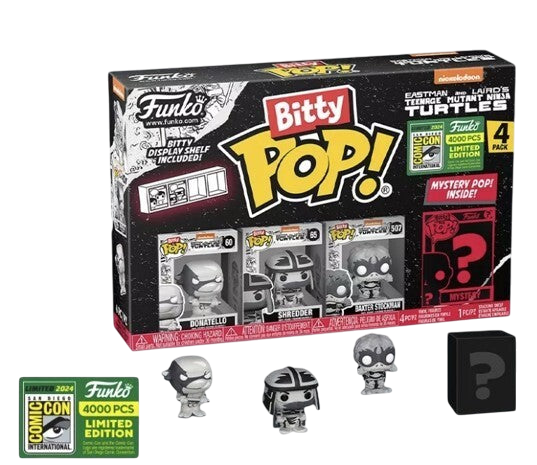 POP! Bitty - Eastman and Laird's Teenage Mutant Ninja Turtles (4-Pack) Series 2 (Donatello)