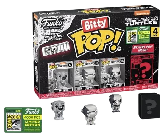 POP! Bitty - Eastman and Laird's Teenage Mutant Ninja Turtles (4-Pack) Series 3 (Splinter)