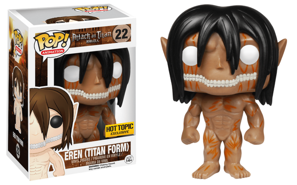 POP! Animation - Eren (Titan Form) Hot Topic Exclusive