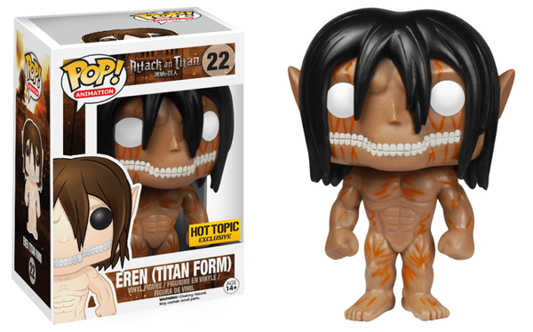 POP! Animation - Eren (Titan Form) Hot Topic Exclusive