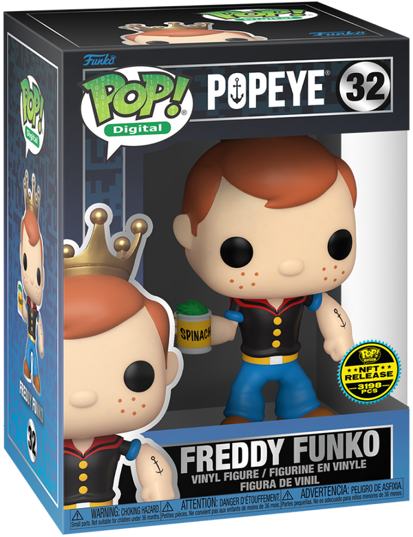 POP! Digital - Freddy Funko as Popeye (NFT Royalty)