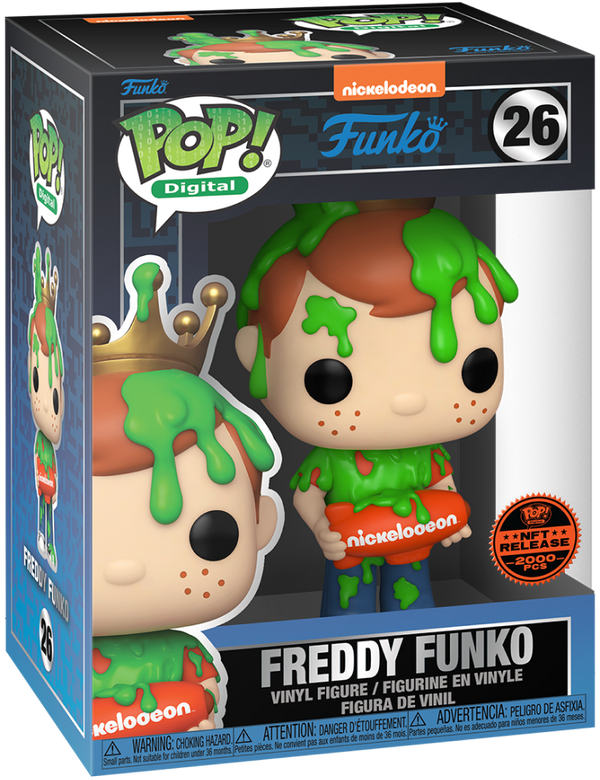 POP! Digital - Freddy Funko Nickelodeon Series 1 (NFT Royalty)