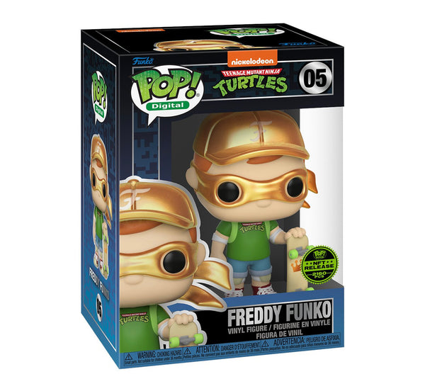 POP! NFT Television: Teenage Mutant Ninja Turtles - Freddy Funko TMNT (NFT Royalty) 2160 Pcs.