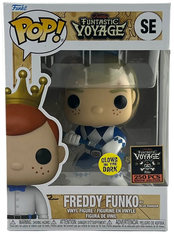 POP! Fundays 2024 - Freddy Funko as Blue Ranger 250 Pcs.