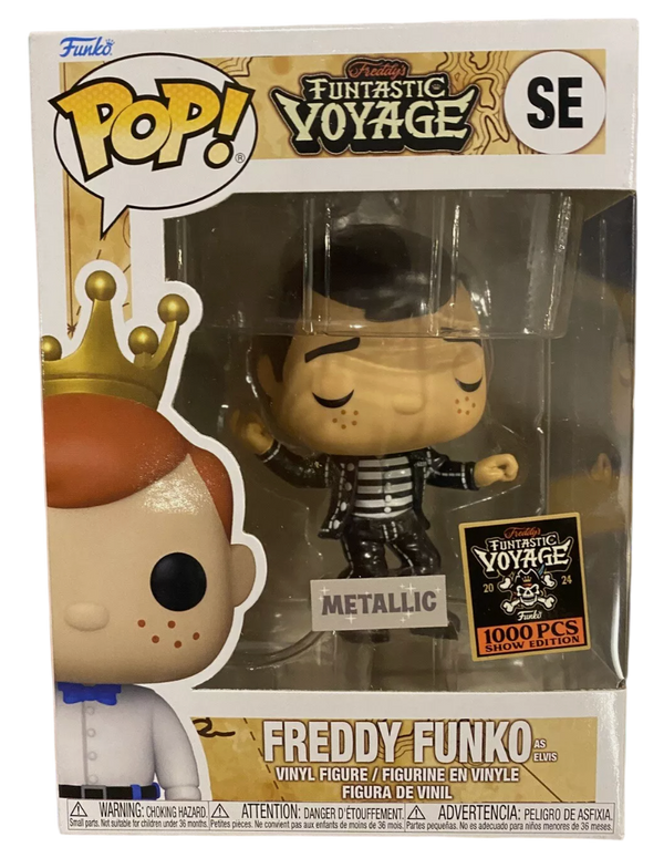 POP! Fundays 2024 - Freddy Funko as Elvis (Metallic) 1000 Pcs.