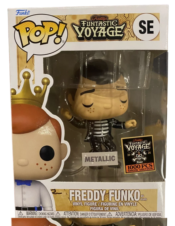 POP! Fundays 2024 - Freddy Funko as Elvis (Metallic) 1000 Pcs.