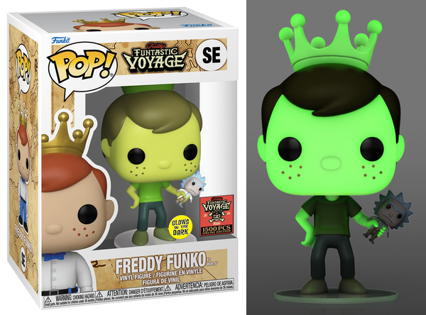 POP! Fundays 2024 - Freddy Funko as Morty (Glow) 1500 Pcs.