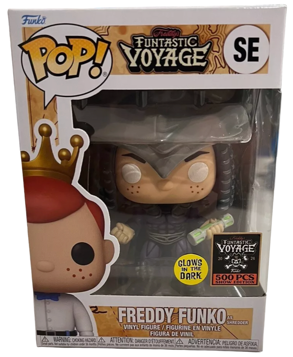 POP! Fundays 2024: Teenage Mutant Ninja Turtles - Freddy Funko as Shredder (Glow) 500 Pcs.