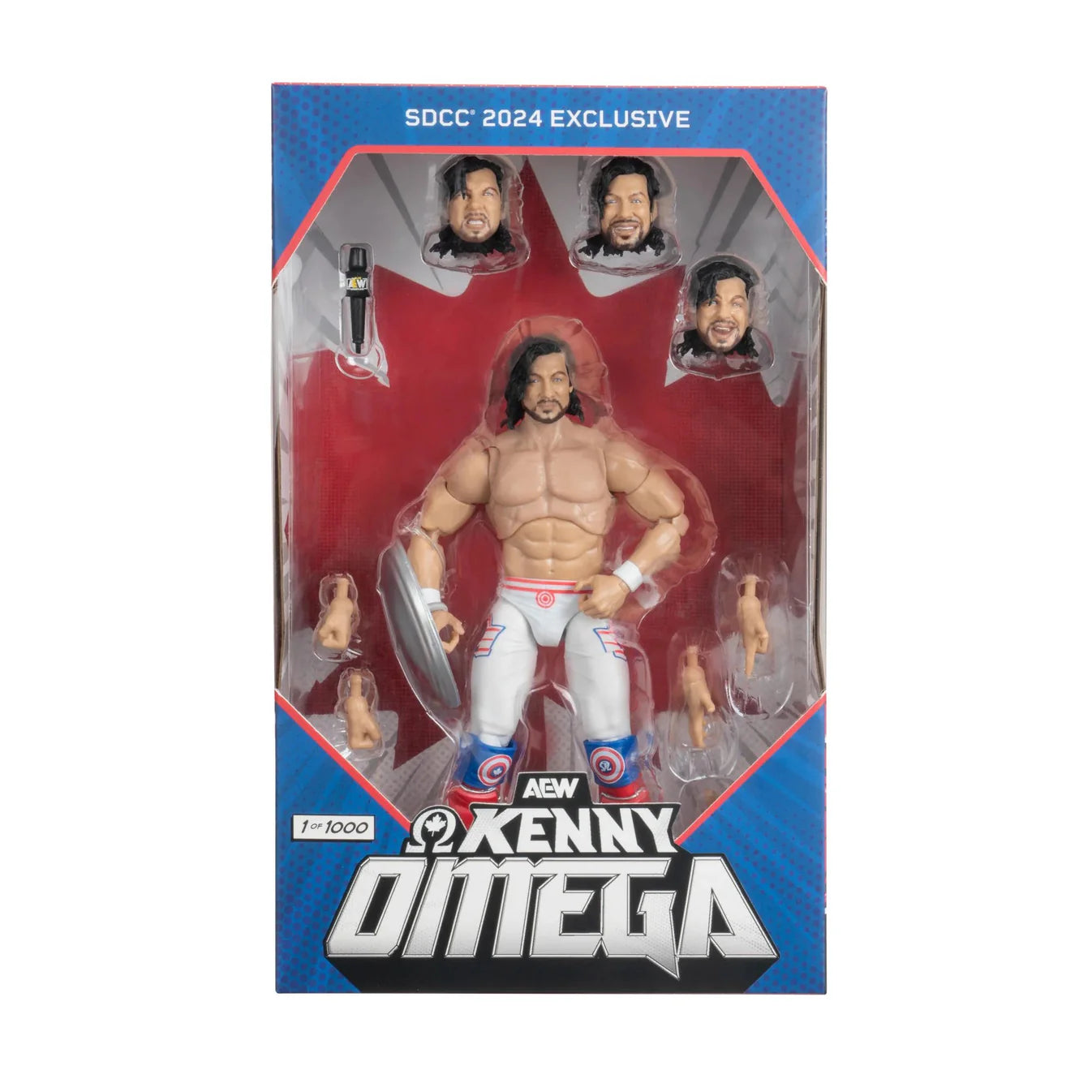 SDCC 2024 AEW Jazwares - Kenny Omega (Convention Exclusive) LE 1000 Pcs