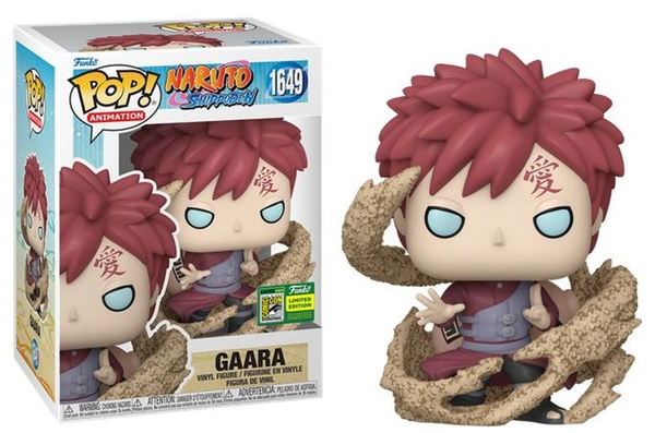 POP! Animation: Naruto Shippuden - Gaara (SDCC 2024 Sticker)