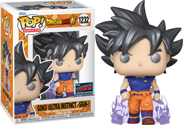 POP! Animation: Dragon Ball Super - Goku Ultra Instinct (NYCC 2022 Sticker)