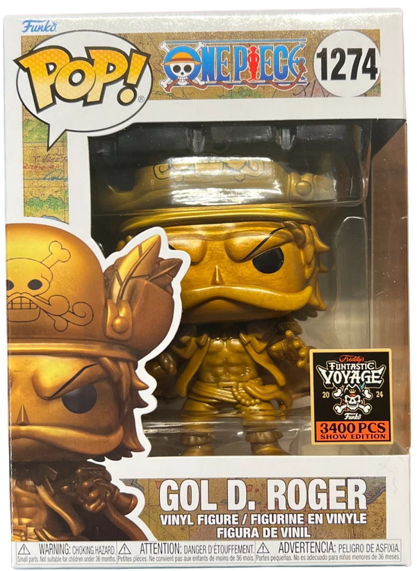POP! Fundays - Animation - Gol D. Roger (Gold) 340 Pcs.