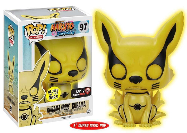 POP! Animation: Naruto Shippuden - Kurama Mode Kurama (Glow) Gamestop Sticker