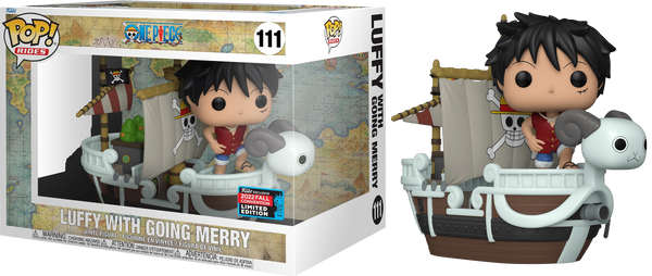 POP! Animation:  Luffy With Going Merry  (Fall Convention 2022 Exclusive)