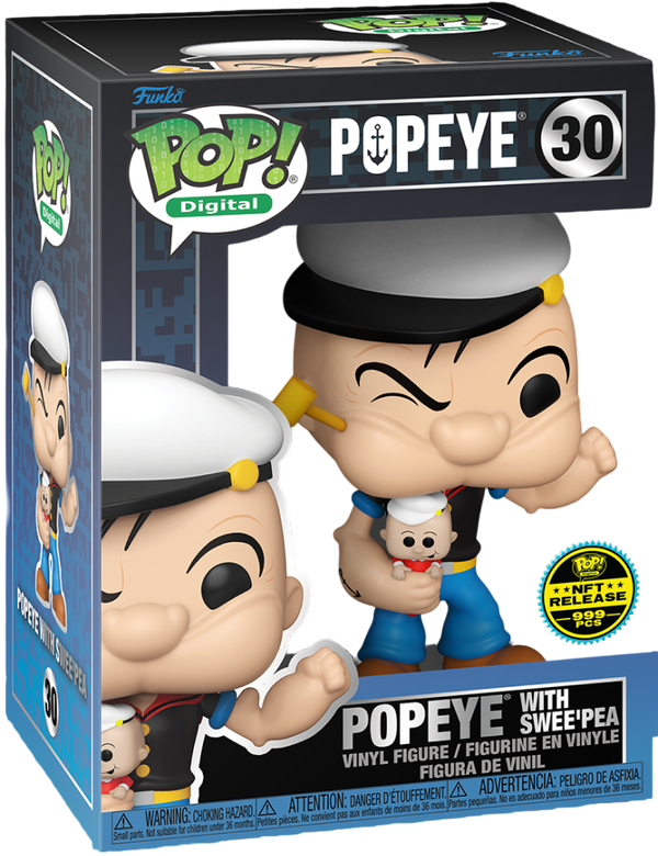 POP! NFT - Popeye With Swee'Pea 999 Pcs.