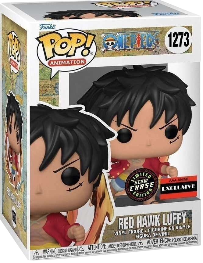 POP! Animation: One Piece - Red Hawk Luffy (Chase)
