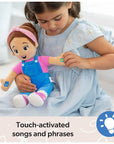 Ms. Rachel Speak & Sing Doll, 16-Inch Tall Interactive Toy with 4 Songs & 16+ Phrases, Toddler Toys for Girls & Boys Ages 6 Months to 3+ Years