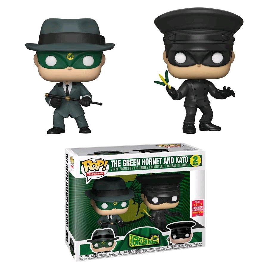 Funko POP! Television: The Green Hornet 2-pack SDCC 2018