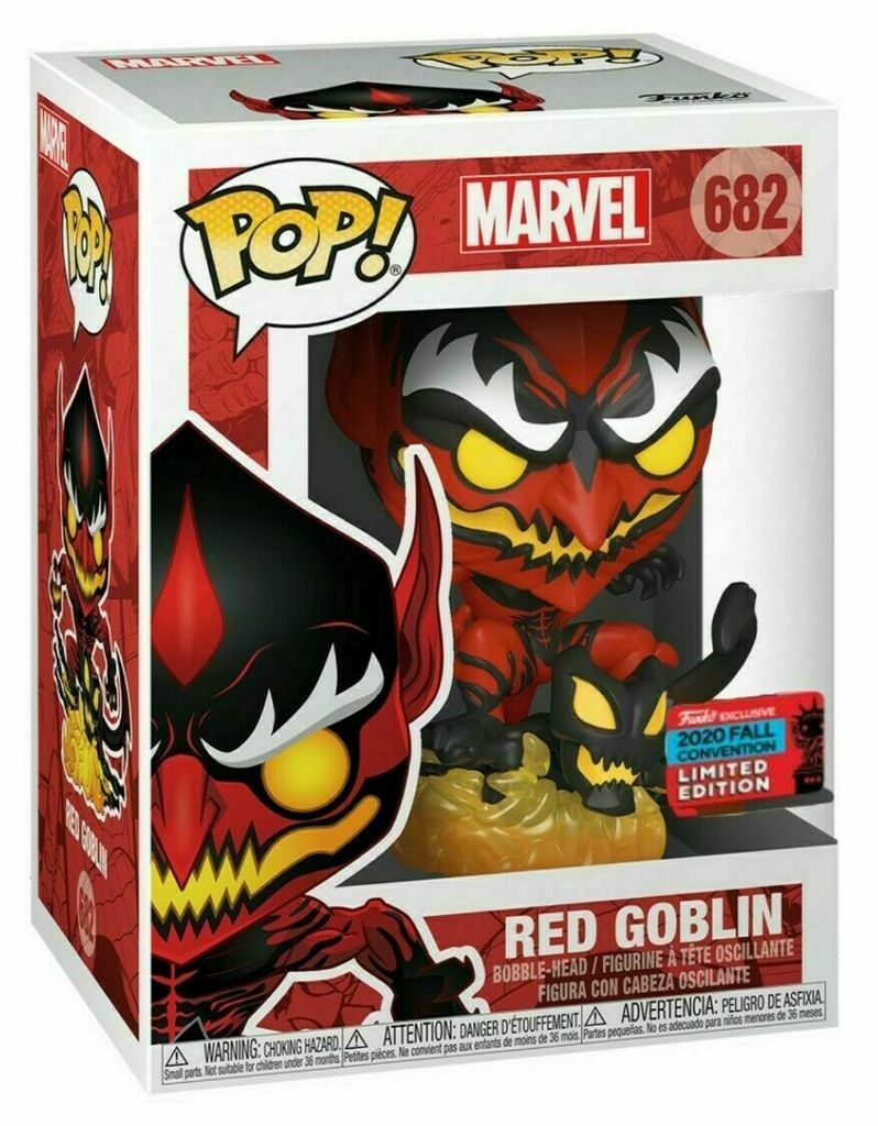POP! Marvel: Red Goblin NYCC 2020 Exclusive (Shared Sticker)