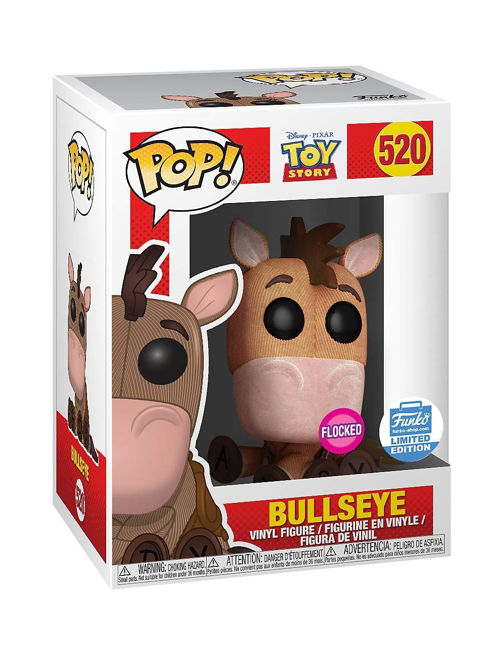 Funko POP! Disney - Toy Story Bullseye (Flocked)