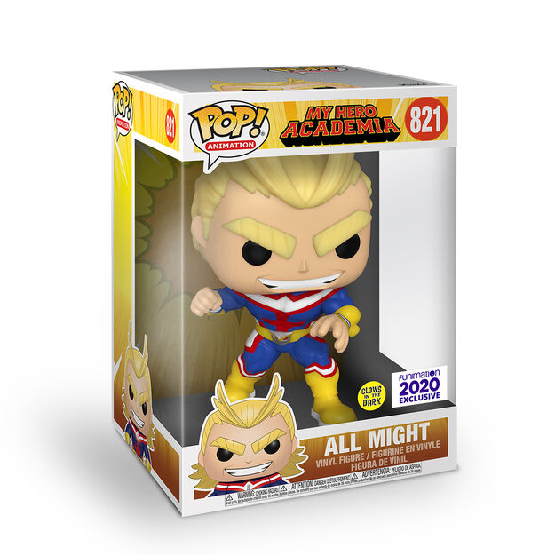 POP! Animation: All Might (Glow) 10-Inch Funimation Exclusive