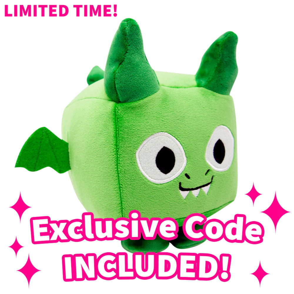 Pet Simulator X - Dragon Plush (Includes Exclusive Redeemable Code) FREE SHIPPING!